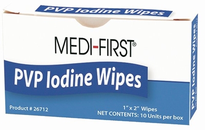 PVP Iodine Wipes