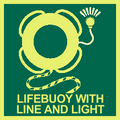 Lifebuoy with Line and Light