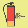 Fire Extinguisher Dry Chemical 10#