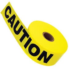 Harris "Caution" Barricade Tape