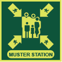 (image for) Muster Station - 12" x 12"