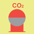 (image for) Fixed CO2 Fire Extinguishing Bottle