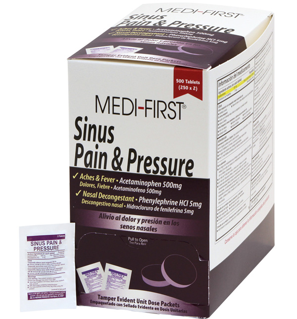 (image for) Medi-First® Sinus Pain & Pressure