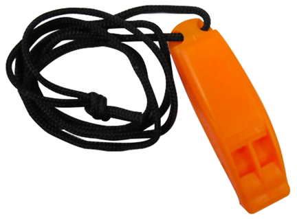 (image for) Whistle with Lanyard