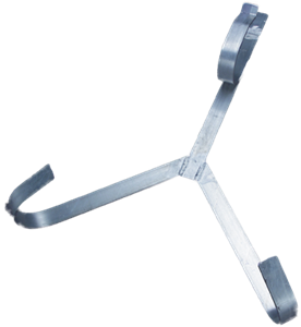 (image for) 30" Aluminum Ring Buoy Bracket